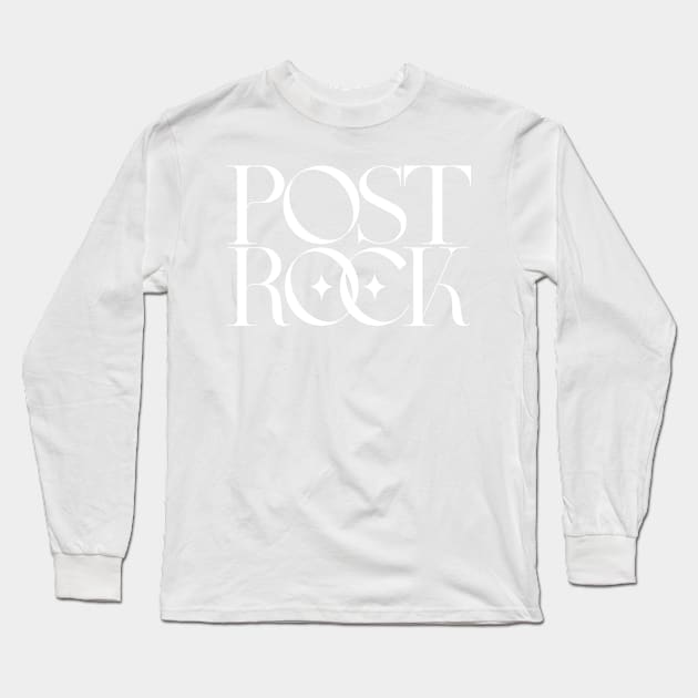 POST ROCK Long Sleeve T-Shirt by DankFutura